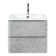 BelBagno Тумба под раковину Albano 70 подвесная Cemento Verona Grigio – фотография-12