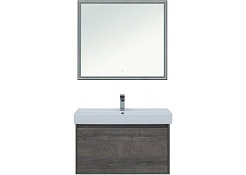 Aquanet Тумба с раковиной Nova Lite 100  дуб рошелье – фотография-3