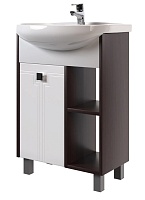 Mixline Тумба под раковину Боско 55 венге/белая