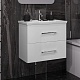 Opadiris Мебель для ванной Арабеско 60 с зеркалом подвесная белая – фотография-16