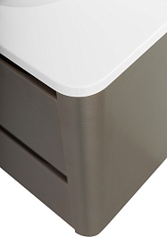 Cezares Тумба с раковиной без отверстия под смеситель Relax 100 подвесная сатин – фотография-8