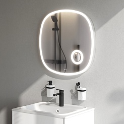 Am.Pm Зеркало Func 65 с подсветкой и увеличительным зеркальцем – фотография-5