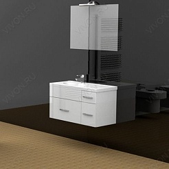 Aquanet Зеркало для ванной "Данте 90" (156358) – фотография-3