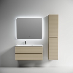 Sancos Тумба под раковину Folk 100 L капучино – фотография-3