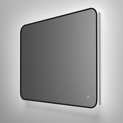Vincea Зеркало 100x80 VLM-3VC100B с ореольной подсветкой черное – фотография-2