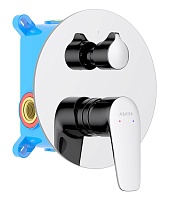 Aquatek Смеситель для душа и ванны Бетта AQ1146CR хром