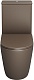 Grossman Унитаз компакт Color GR-4480BRMS коричневый матовый – фотография-12