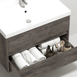 Водолей Тумба под раковину Грейс 90 подвесная сосна пасадена – фотография-3