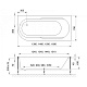 Royal Bath Акриловая ванна Azur RB 614200 L 140х80 – фотография-9