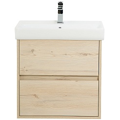 BelBagno Тумба под раковину Neon 50 с 2 ящиками подвесная Pino Bianco – фотография-2