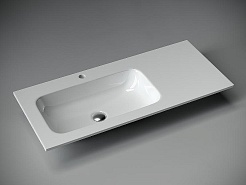 Ceramicanova Мебельная раковина Grace 101 L CN7014 белая – фотография-2