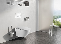 Azario Унитаз подвесной Grado AZ-0046-UQ3 безободковый белый – фотография-2