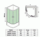 WeltWasser  Душевой уголок WW500 С 100/159 – картинка-7