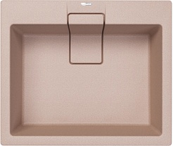 Florentina Мойка кухонная Ривьера 600 песочная – фотография-1