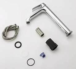 Frap Смеситель для раковины H71 F1071-2 хром – фотография-2