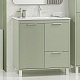 Brevita Тумба под раковину Risacca Pistachio 80 фисташковый – фотография-12