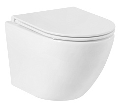 BelBagno Чаша унитаза Sfera-R BB046CHR безободкового без сиденья – фотография-1