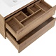 BelBagno Тумба с раковиной Kraft 100 подвесная Rovere tabacco – фотография-26