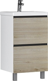 Vigo Мебель для ванной Cross 500-0-2 подвесная дуб давос натуральный – фотография-9