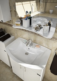 СанТа Мебель для ванной Грация Прима 60 R свет – фотография-5