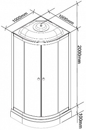 Parly Душевая кабина EC103P – фотография-2