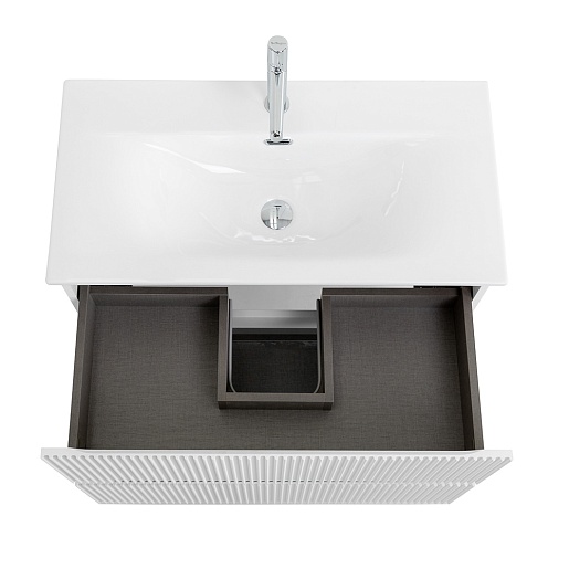 BelBagno Тумба под раковину Uno mini 80 подвесная Bianco Opaco – картинка-7
