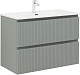 Aquanet Тумба под раковину Джейн (Flat) 90 подвесная мисти грин матовая – картинка-18