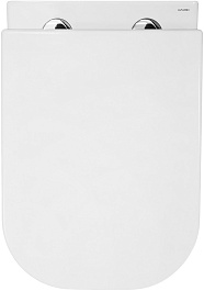 Azario Унитаз подвесной Esconda AZ-2805E безободковый белый – фотография-6