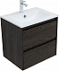 Aquanet Мебель для ванной Nova Lite 60 (Арт) подвесная дуб черный – картинка-20