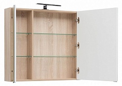 Aquanet Мебель для ванной Остин 85 белая/дуб сонома – фотография-10