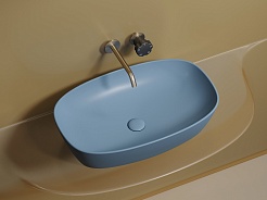 Ceramicanova Мебельная раковина Element 60 CN6049ML голубой матовый – фотография-8