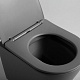 Vincea Унитаз подвесной Piatti VT1-11SMA безободковый антрацит матовый – картинка-18