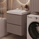 Aquanet Мебель для ванной Джейн 2.0 60 Flash подвесная мокко матовый – картинка-33