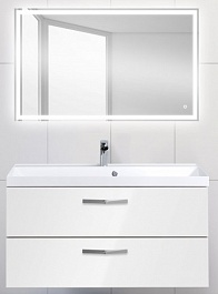 BelBagno Мебель для ванной AURORA 1000 Bianco Lucido, TCH – фотография-1