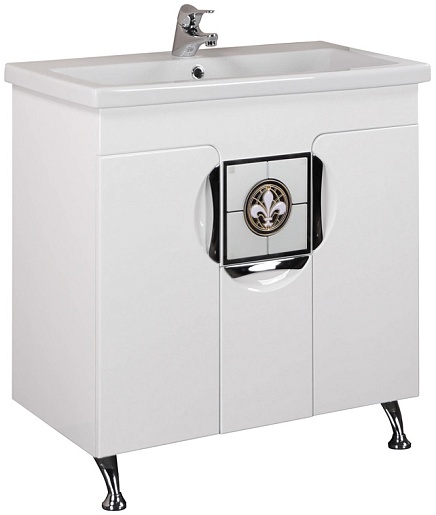 Onika Тумба под раковину ФЛОРЕНА-Квадро 80.10 белая – фото, картинка, фотография-1