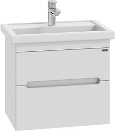СанТа Тумба под раковину Лондон 60 подвесная белая – фотография-1