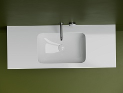 Ceramicanova Мебельная раковина Element 54 CN7018 белая – фотография-5