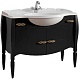 Belux Мебель для ванной Бари 105 черный матовый – фотография-8
