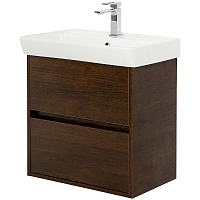 BelBagno Тумба под раковину Neon 50 с 2 ящиками подвесная Rovere Scuro
