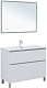 Aquanet Тумба с раковиной Вега 100 Flat белая – картинка-27