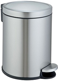 WeltWasser Ведро для мусора WW Lora MT 12L сталь матовая – фотография-1