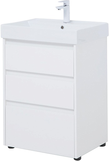 Aquanet Мебель для ванной Nova Lite 60 белая глянцевая – картинка-5