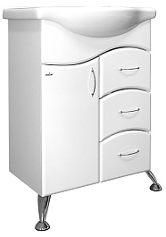 Mixline Тумба с раковиной Магнолия 3 60 – фотография-1