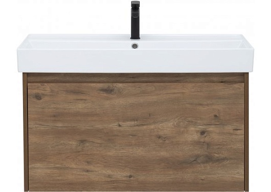 Aquanet Мебель для ванной Nova Lite 90 дуб рустикальный – картинка-7