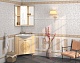 Misty Мебель для ванной Olimpia Lux 60 угловая бежевая патина R – фотография-17