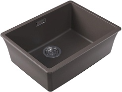 Florentina Мойка кухонная Мадена 500 серый шелк – фотография-2