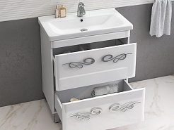 Vigo Тумба под раковину Olivia 2 - 70 белая – фотография-3