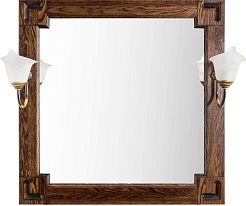 Водолей Зеркало Дубэлла 80 орех – фотография-1