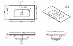 BelBagno Мебель для ванной ETNA 39 700 Bianco Lucido, BTN – фотография-3