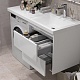Opadiris Мебель для ванной Фреш 120 R под стиральную машину подвесная белая – фотография-25